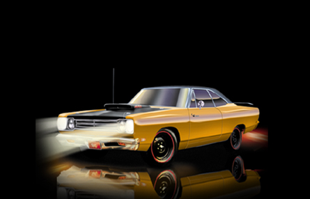 Plymouth Road Runner Art