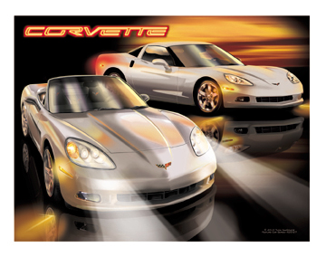 C6 - Silver Corvette