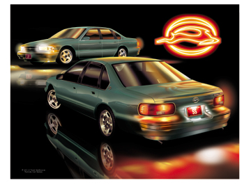 1994-96  Dark Gray Green Impala SS