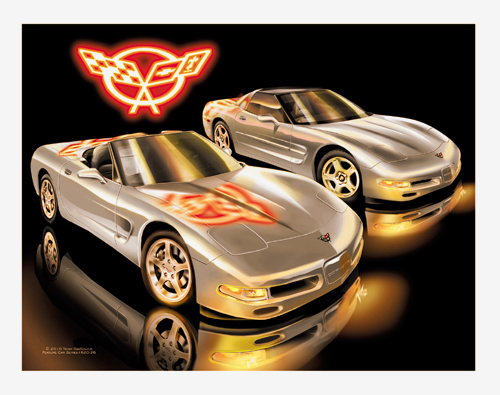 C5 - Pewter Corvette