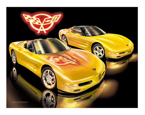 C5 - Millenium Yellow Corvette